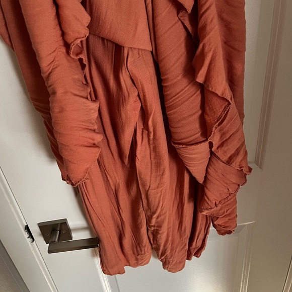 Free People pink wraps pants/skirt - Picture 15 of 15